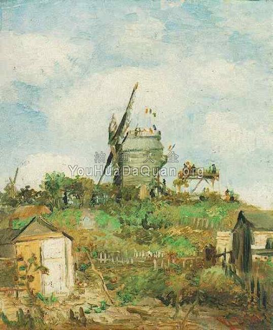 磨坊 - 文森特·威廉·梵高